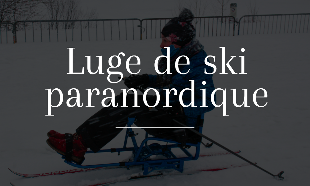 Luge de ski paranordique
